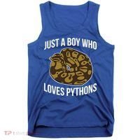 Just A Who Loves Ball Pythons Cute Ball Python Snake Gift Tank Top thumb 0