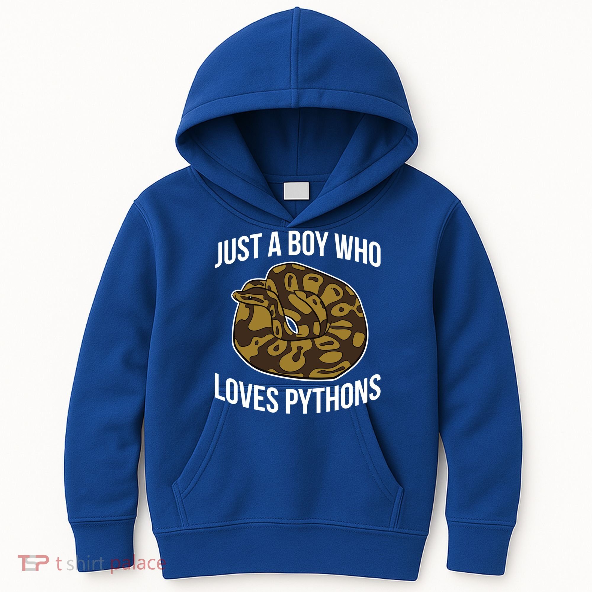 Just A Who Loves Ball Pythons Cute Ball Python Snake Gift Kids Hoodie