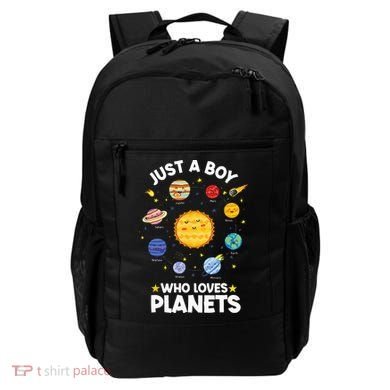 Just A Who Loves Planets & Solar System Space Science Backpack