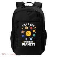 Just A Who Loves Planets & Solar System Space Science Backpack thumb 0