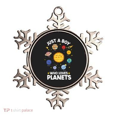 Just A Who Loves Planets & Solar System Space Science Ornament