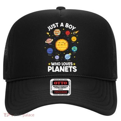 Just A Who Loves Planets & Solar System Space Science Hat