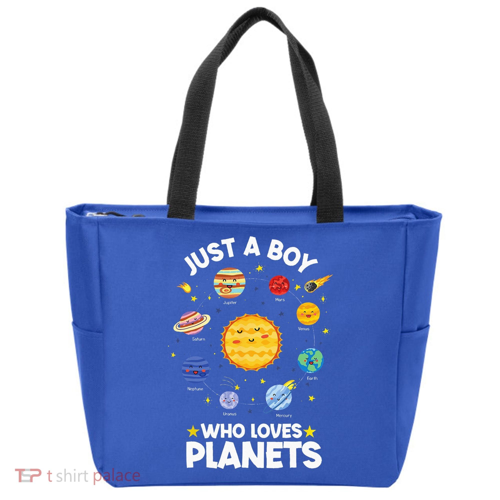 Just A Who Loves Planets & Solar System Space Science Tote Bag