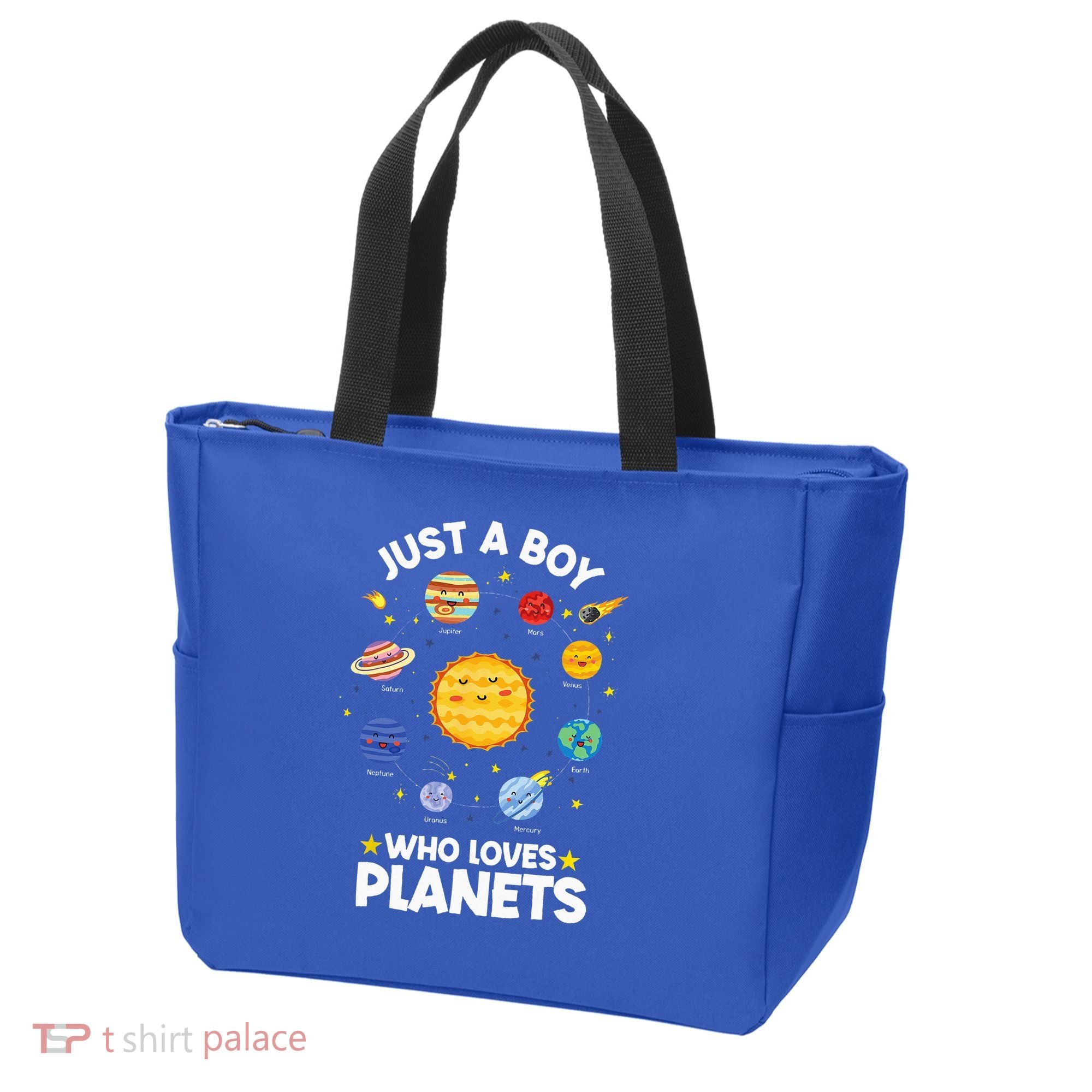 Just A Who Loves Planets & Solar System Space Science Tote Bag