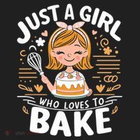 Just A Who Loves To Bake Cute Baking Lover Graphic Gift Women's Sweatshirt thumb 2