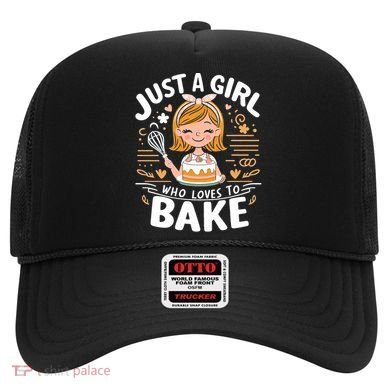 Just A Who Loves To Bake Cute Baking Lover Graphic Gift Hat