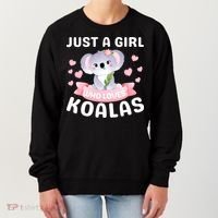 Just A  Who Loves Koala Bear Women's Sweatshirt thumb 0