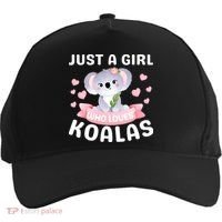 Just A  Who Loves Koala Bear Five-Panel Snapback Cap thumb 0