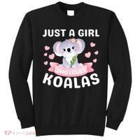 Just A  Who Loves Koala Bear Sweatshirt thumb 0