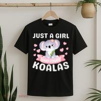 Just A  Who Loves Koala Bear T-Shirt thumb 2