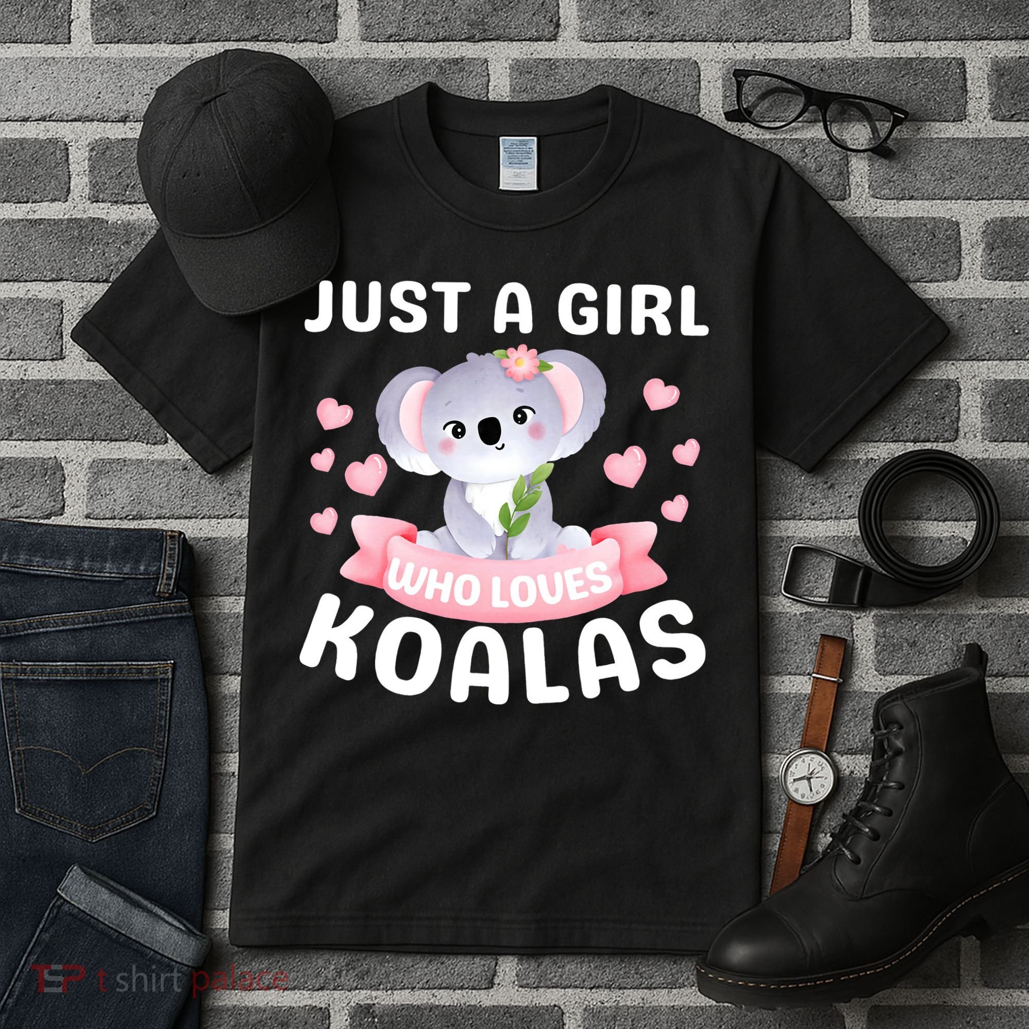 Just A  Who Loves Koala Bear Tall T-Shirt
