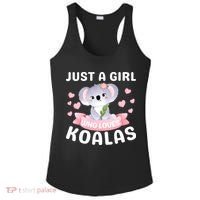Just A  Who Loves Koala Bear Ladies PosiCharge Competitor Racerback Tank thumb 0
