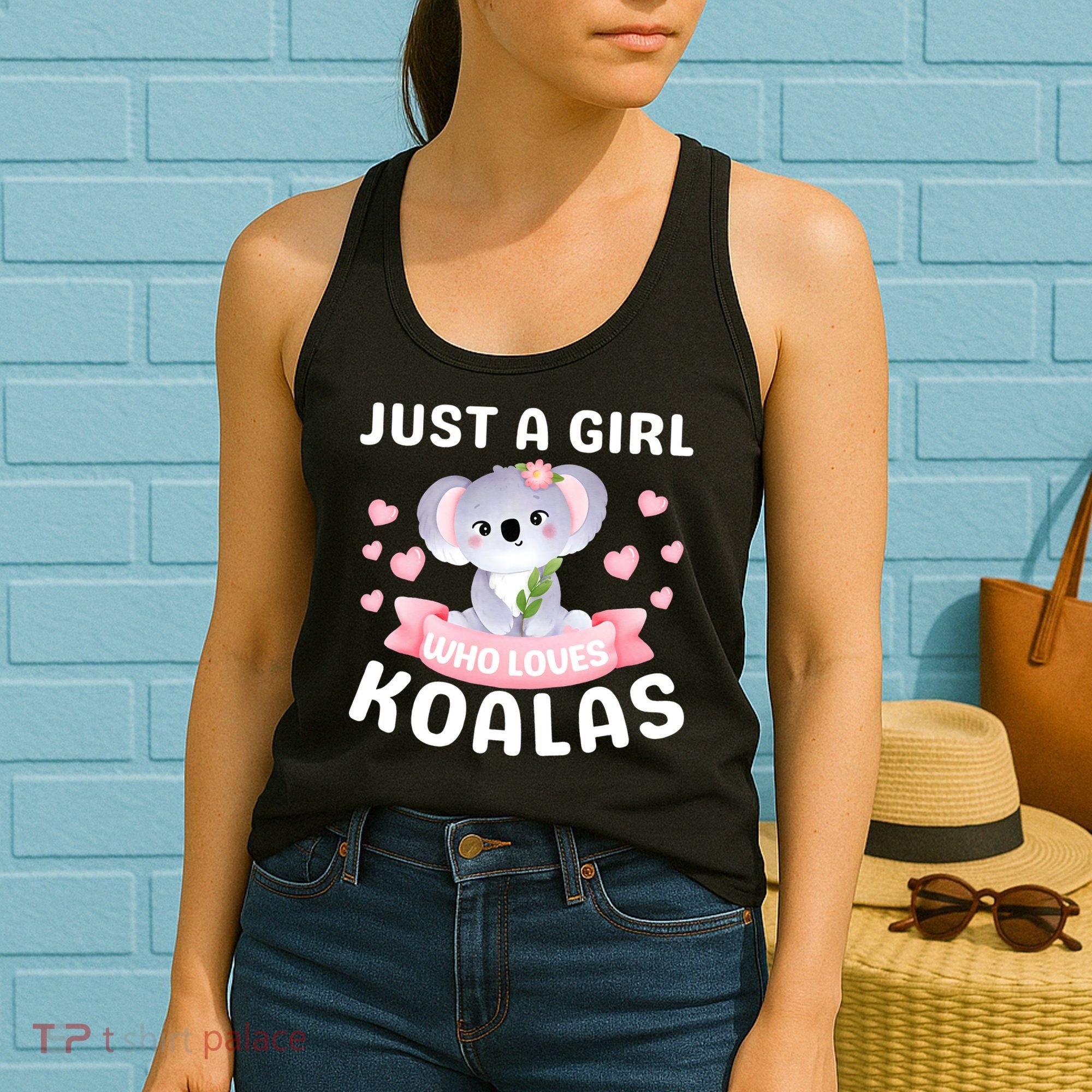 Just A  Who Loves Koala Bear Women's Tank Top