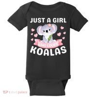 Just A  Who Loves Koala Bear Baby Bodysuit thumb 0