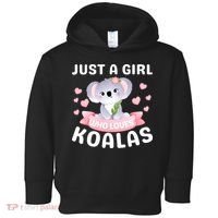 Just A  Who Loves Koala Bear Toddler Hoodie thumb 0