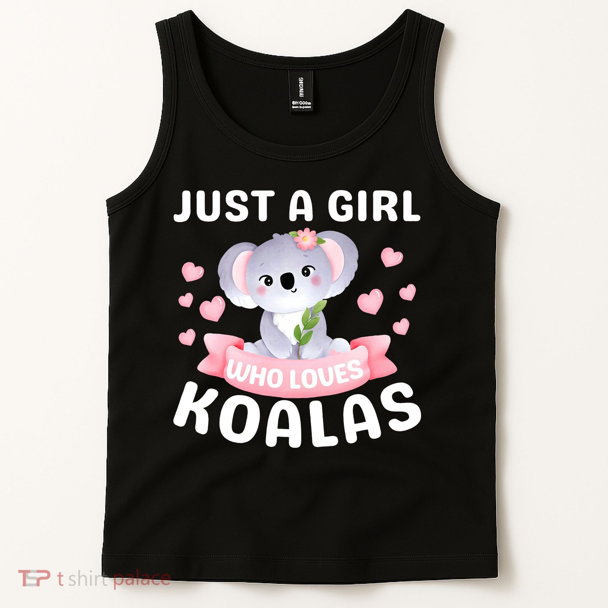 Just A  Who Loves Koala Bear Tank Top