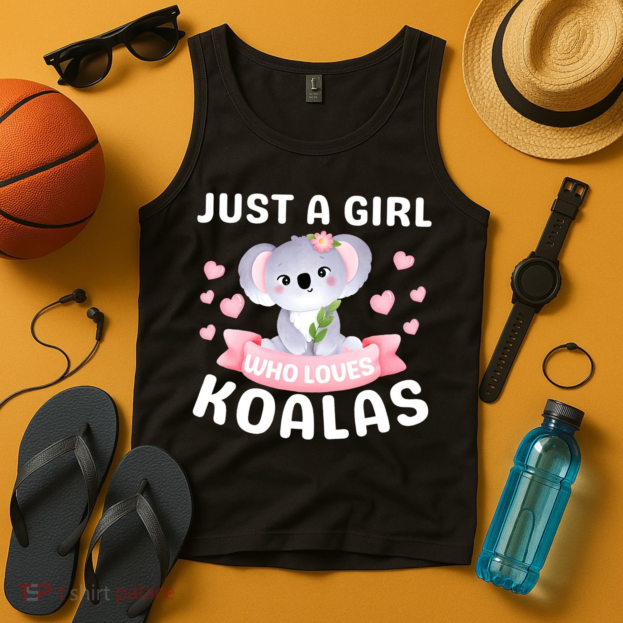 Just A  Who Loves Koala Bear Tank Top