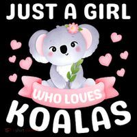 Just A  Who Loves Koala Bear Tank Top thumb 6