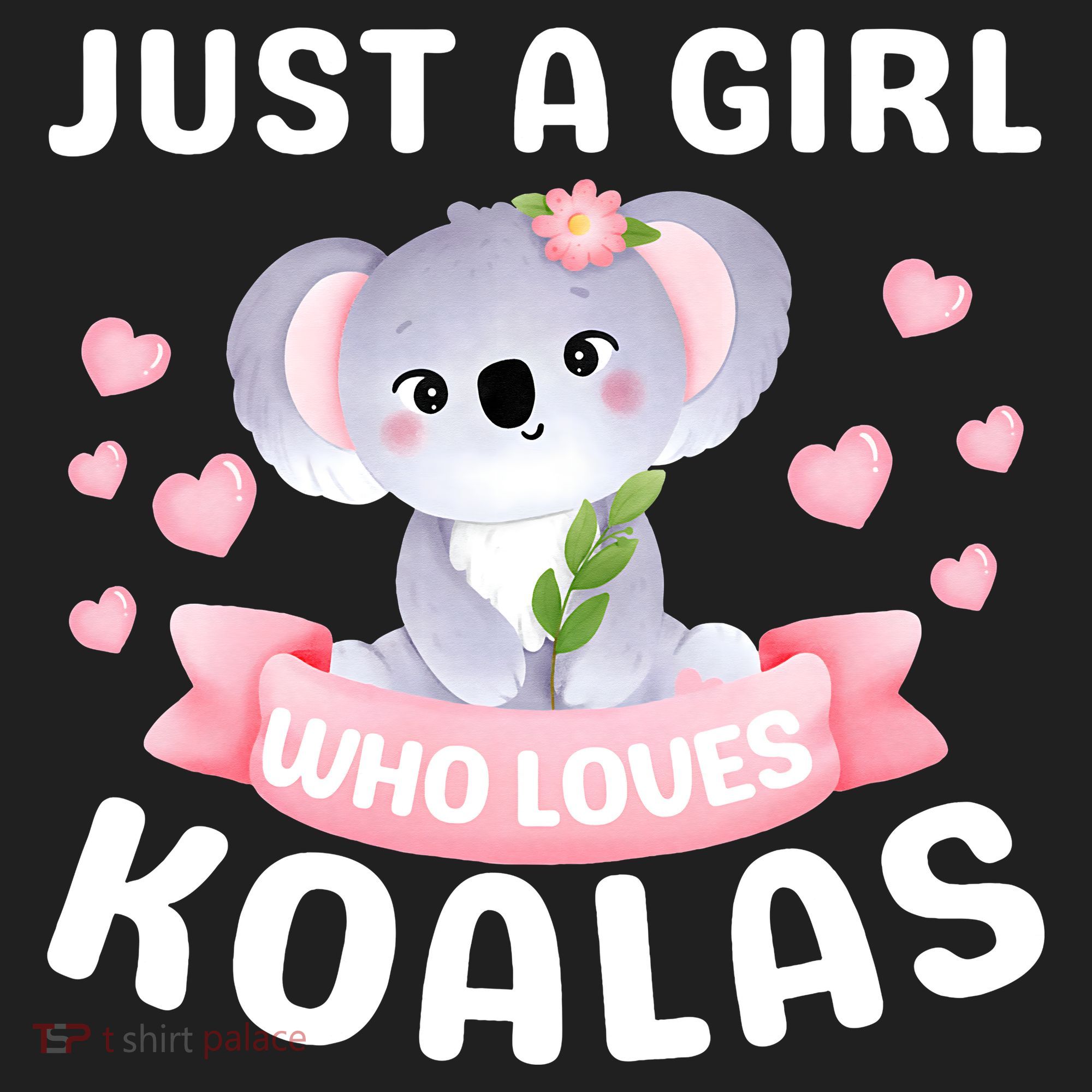 Just A  Who Loves Koala Bear Golf Towel