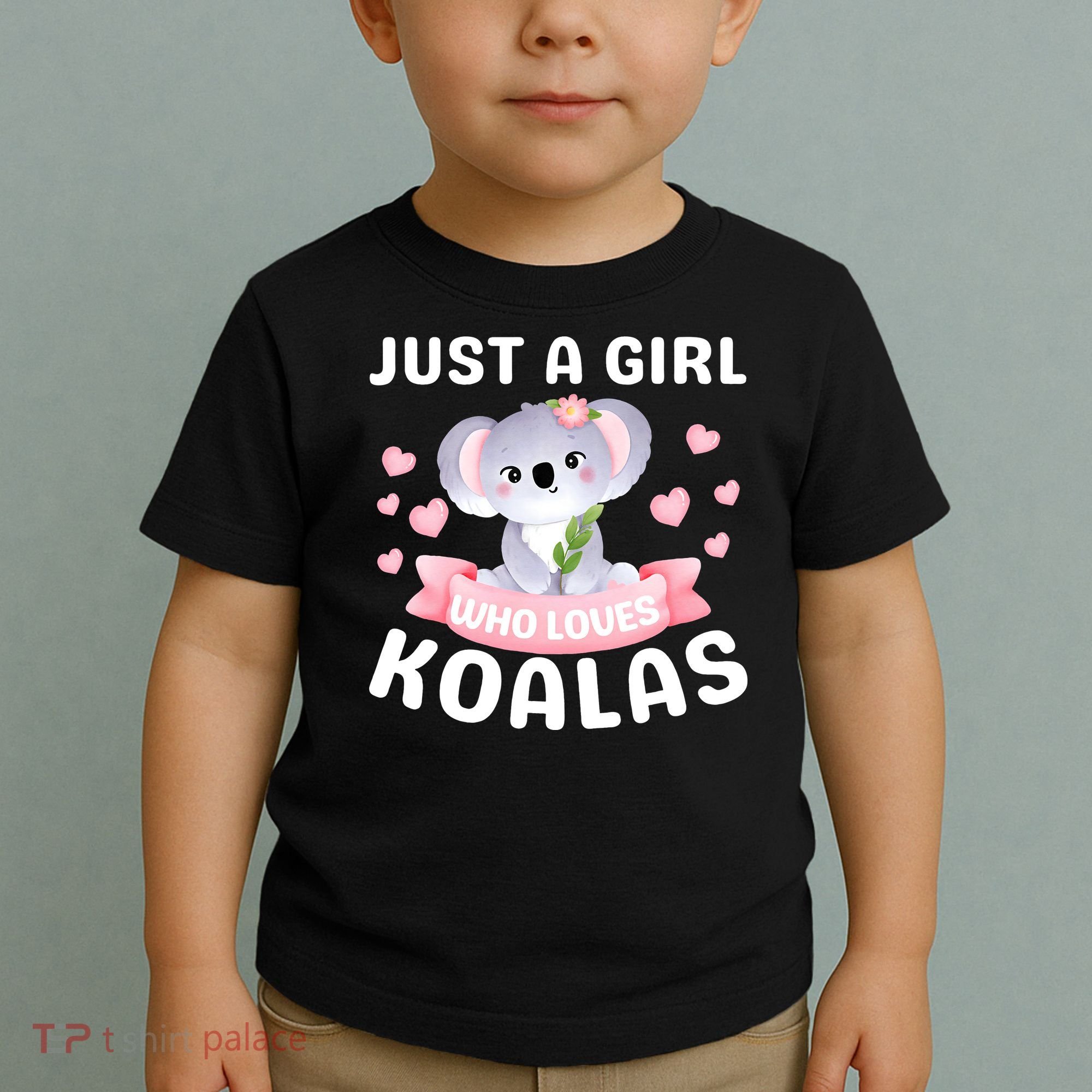 Just A  Who Loves Koala Bear Toddler T-Shirt
