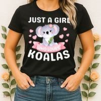 Just A  Who Loves Koala Bear Women's T-Shirt thumb 2