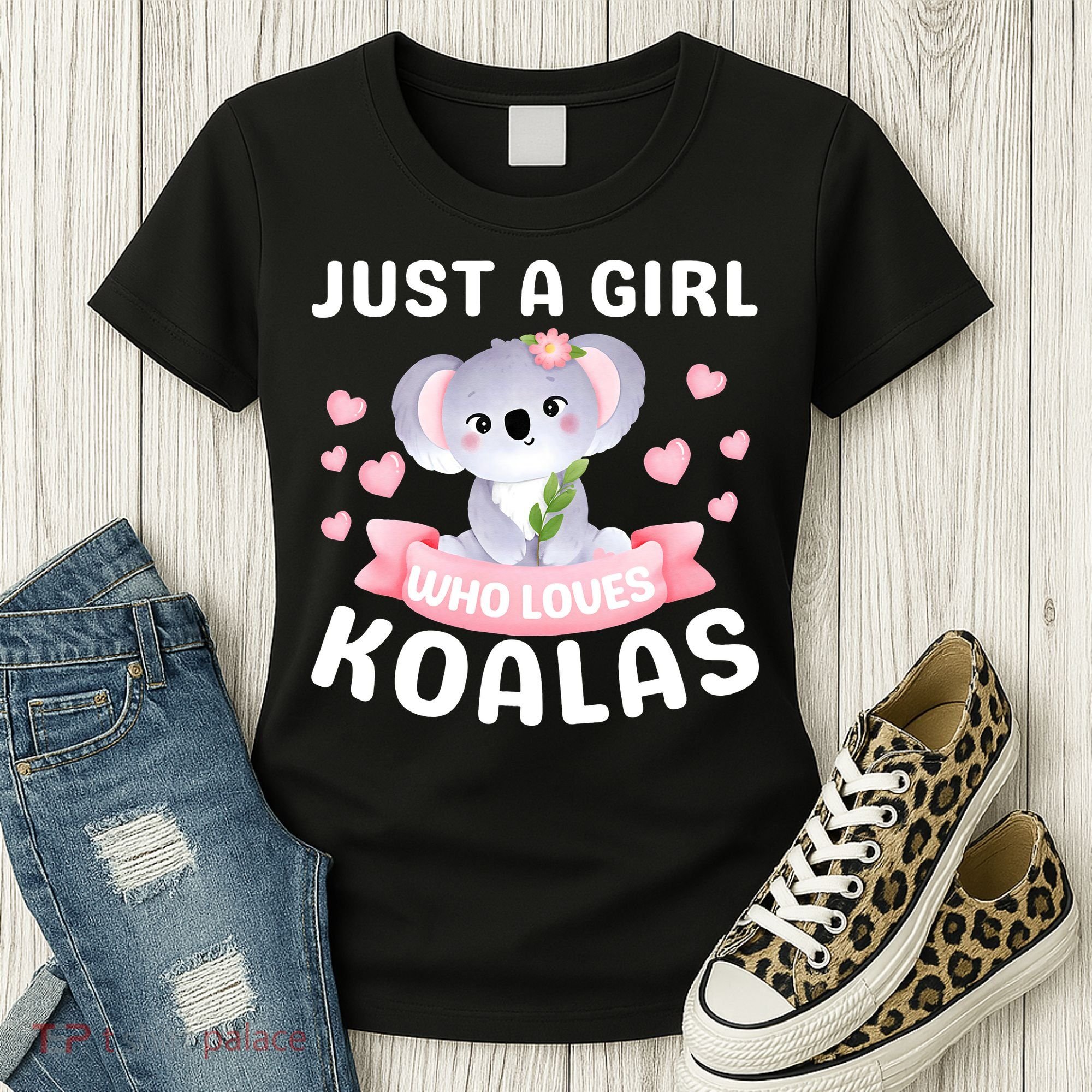 Just A  Who Loves Koala Bear Women's T-Shirt
