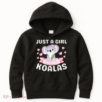 Just A  Who Loves Koala Bear Kids Hoodie thumb 0