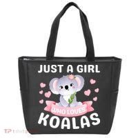 Just A  Who Loves Koala Bear Tote Bag thumb 0