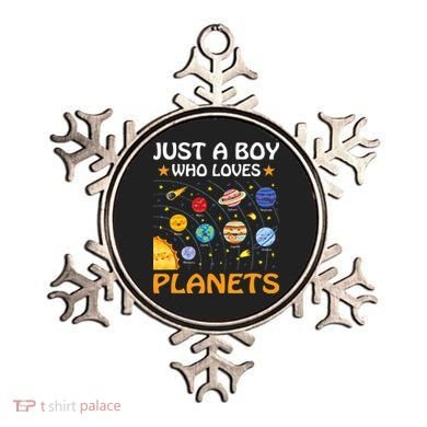 Just A  Who Loves Planets & Solar System Space Science Ornament