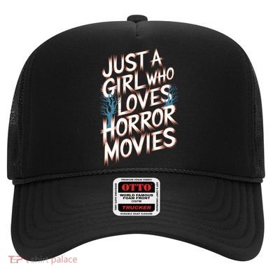 Just A Who Loves Horror Movies Horror Film Spooky Vibes Cool Gift Hat