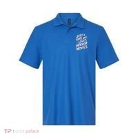 Just A Who Loves Horror Movies Horror Film Spooky Vibes Cool Gift Polo thumb 0