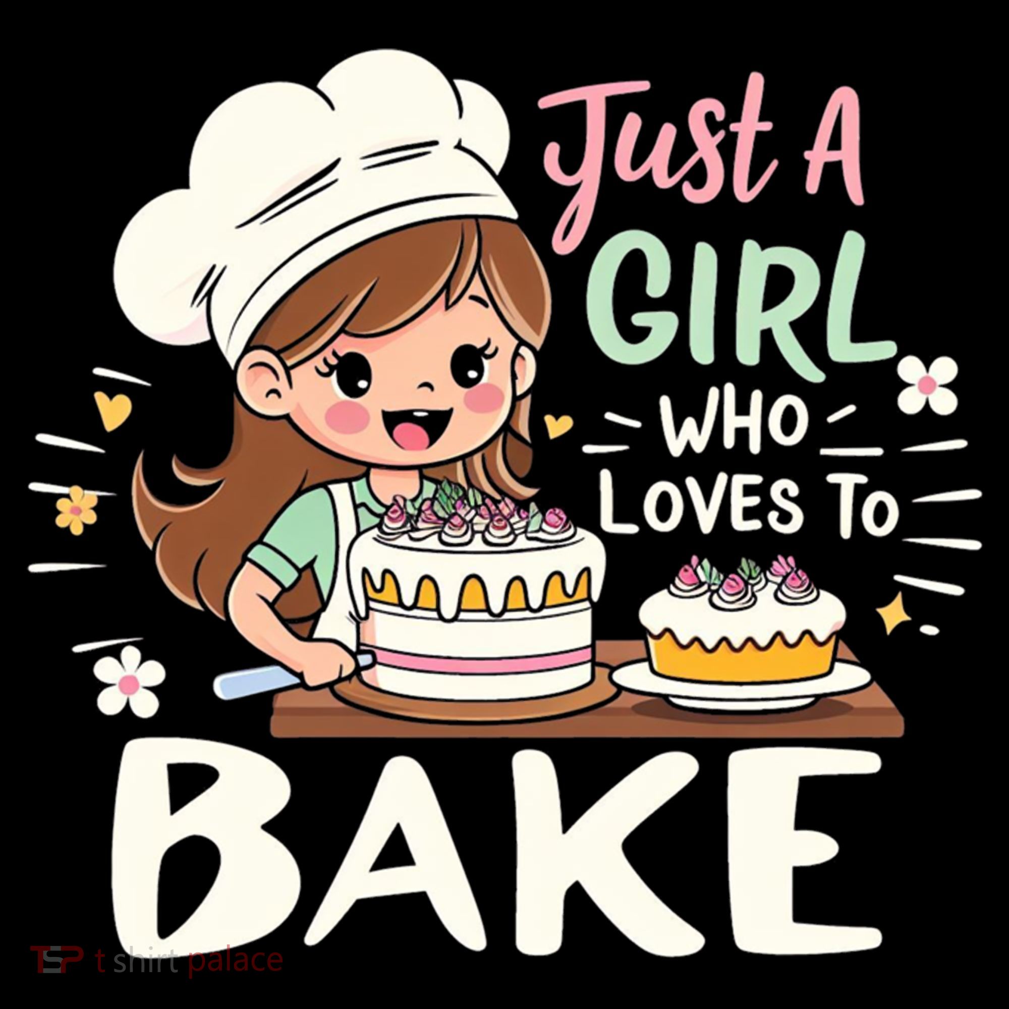 Just A Who Loves To Bake Cute Baking Graphic Cool Gift Women's Hoodie