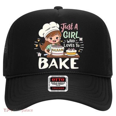 Just A Who Loves To Bake Cute Baking Graphic Cool Gift Hat