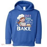 Just A Who Loves To Bake Cute Baking Graphic Cool Gift Toddler Hoodie thumb 0