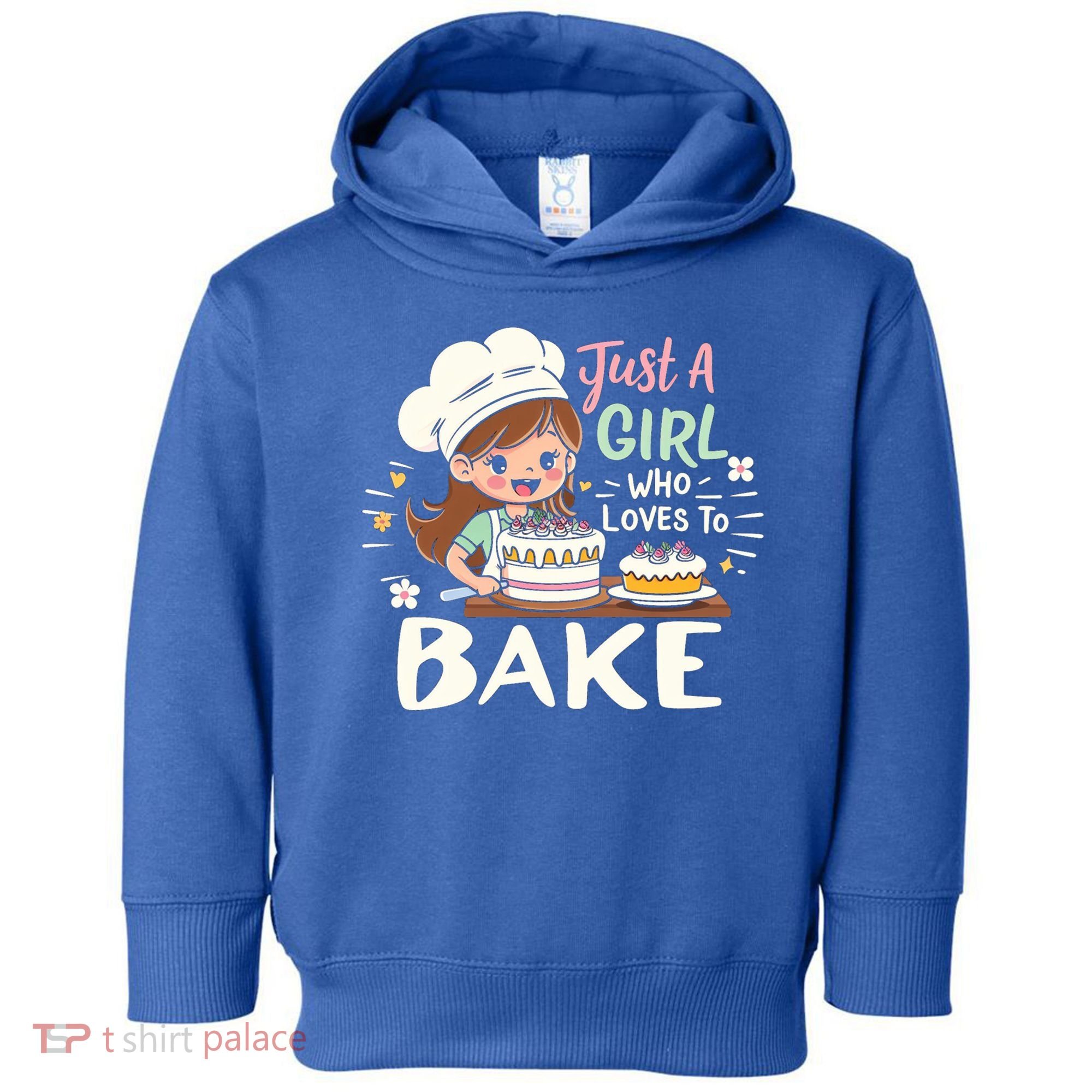 Just A Who Loves To Bake Cute Baking Graphic Cool Gift Toddler Hoodie
