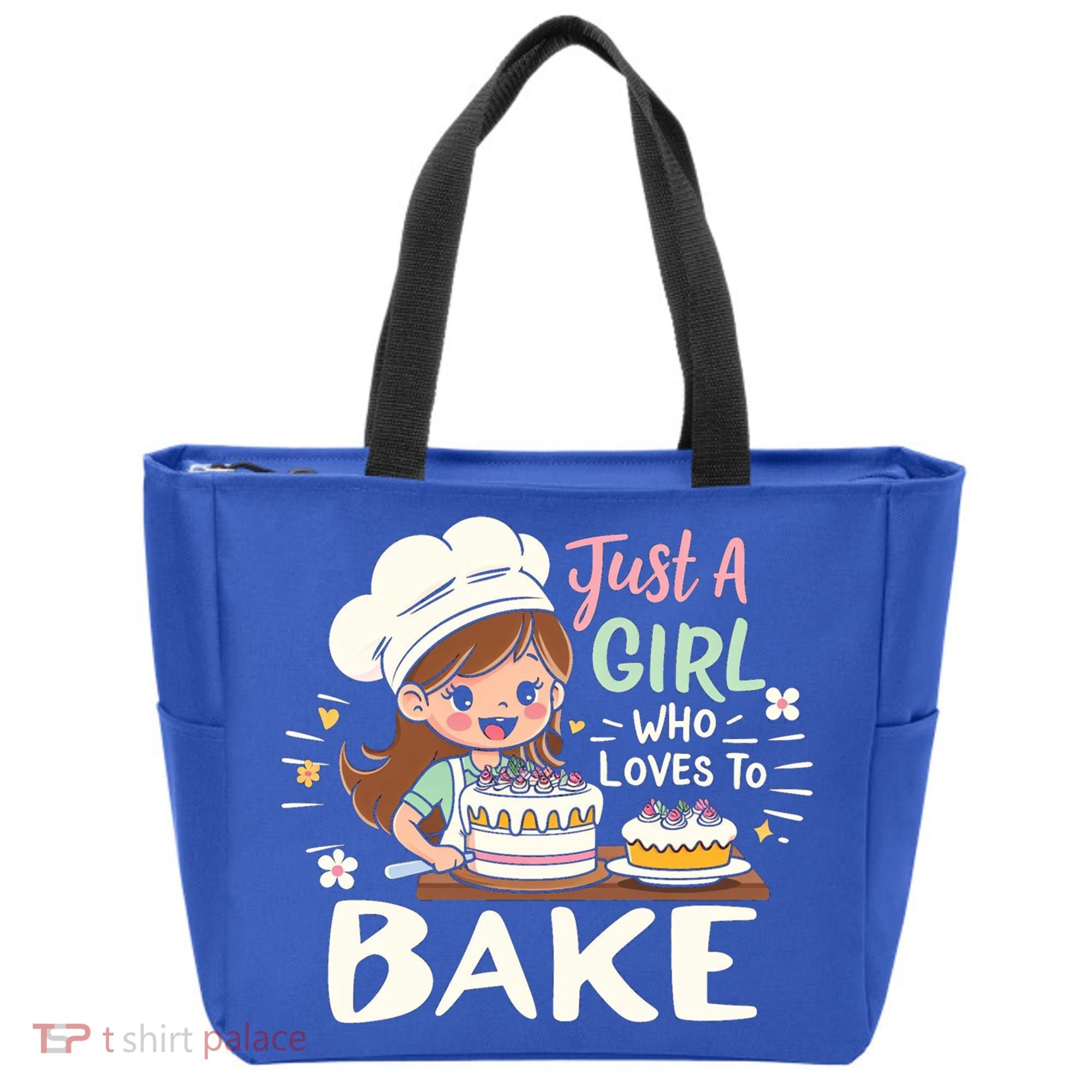 Just A Who Loves To Bake Cute Baking Graphic Cool Gift Tote Bag