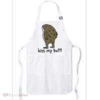 Just A  Who Loves Frogs Cute Green Frog Costume  Apron thumb 0