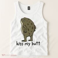 Just A  Who Loves Frogs Cute Green Frog Costume  Tank Top thumb 2