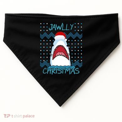 Jawlly Christmas Ugly USA-Made Doggie Bandana
