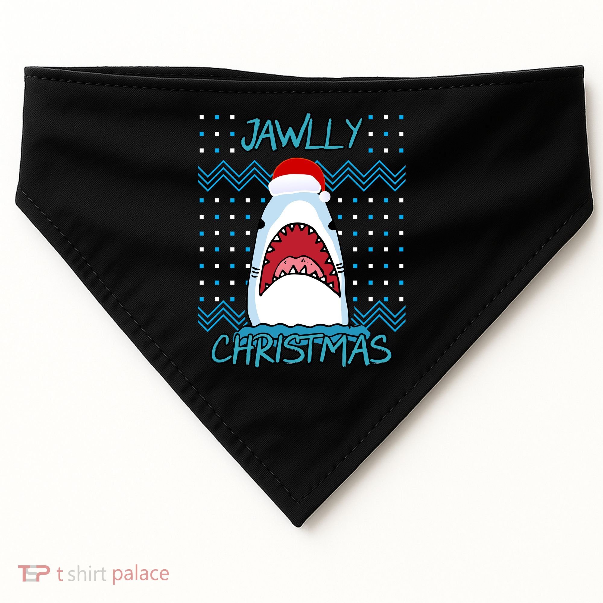 Jawlly Christmas Ugly USA-Made Doggie Bandana