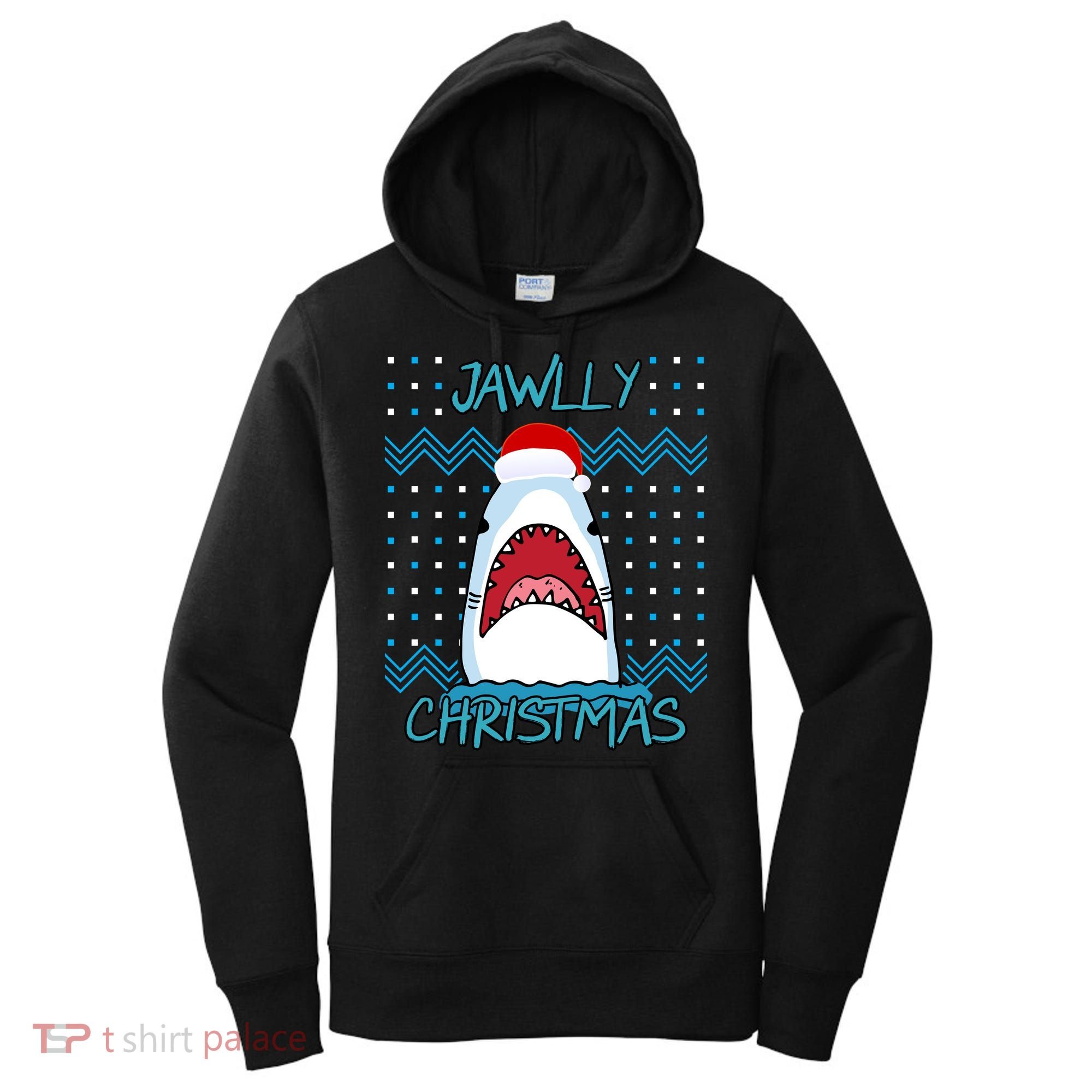 Jawlly Christmas Ugly Women's Hoodie