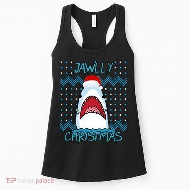 Jawlly Christmas Ugly Women's Tank Top