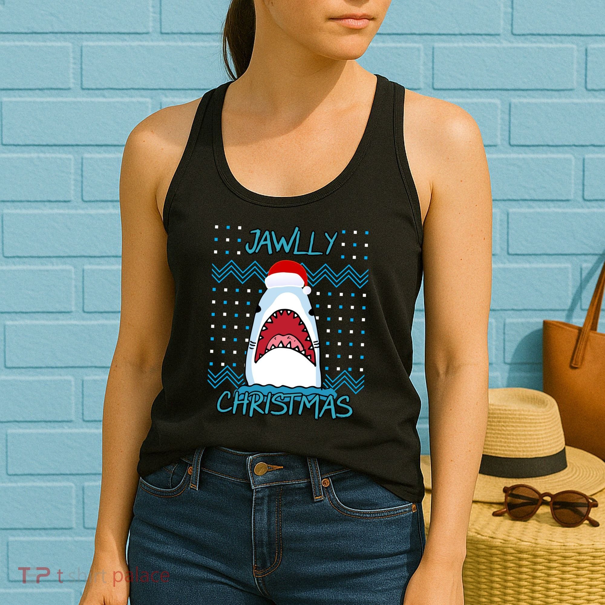 Jawlly Christmas Ugly Women's Tank Top