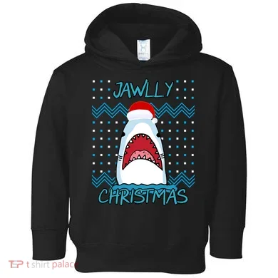 Jawlly Christmas Ugly Toddler Hoodie