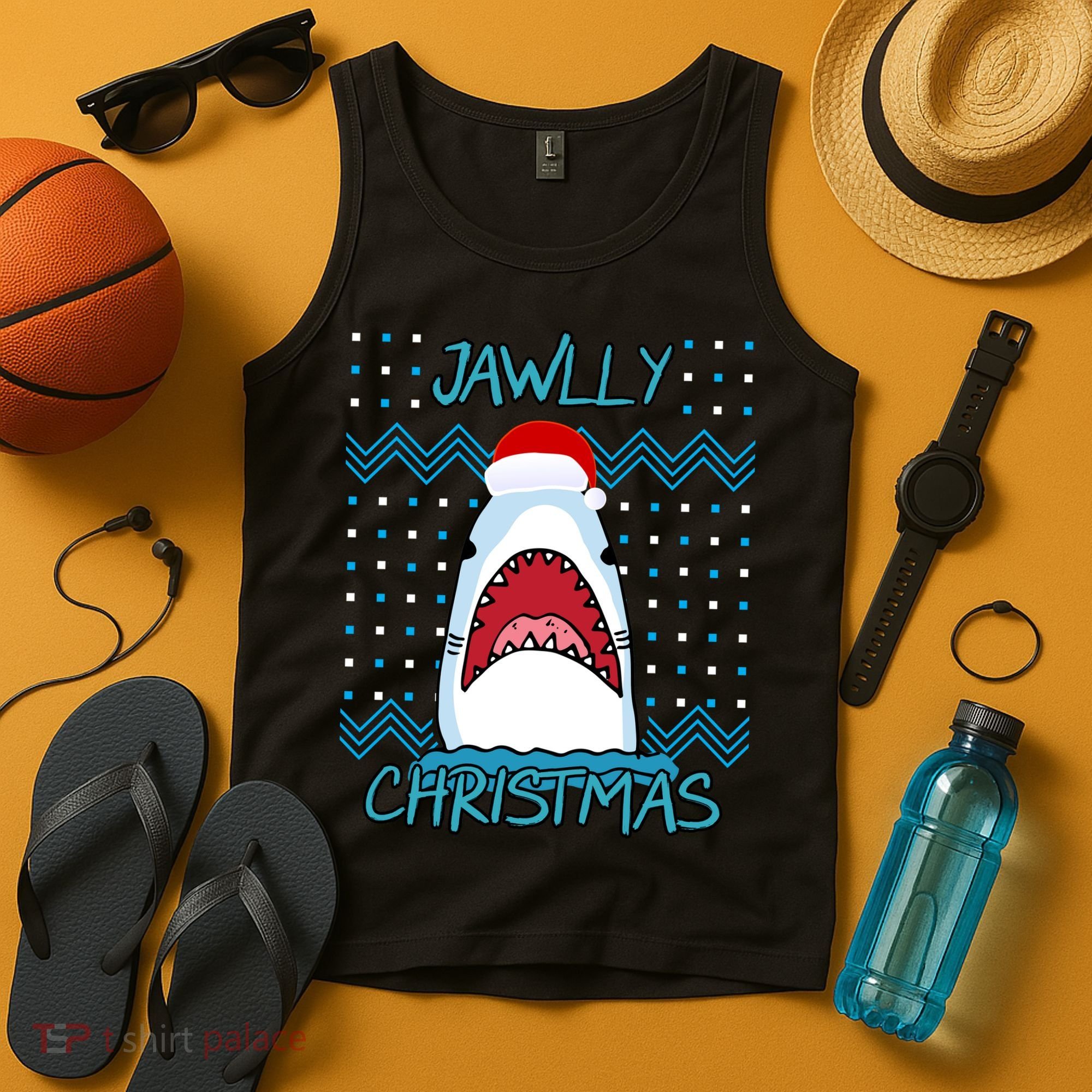 Jawlly Christmas Ugly Tank Top