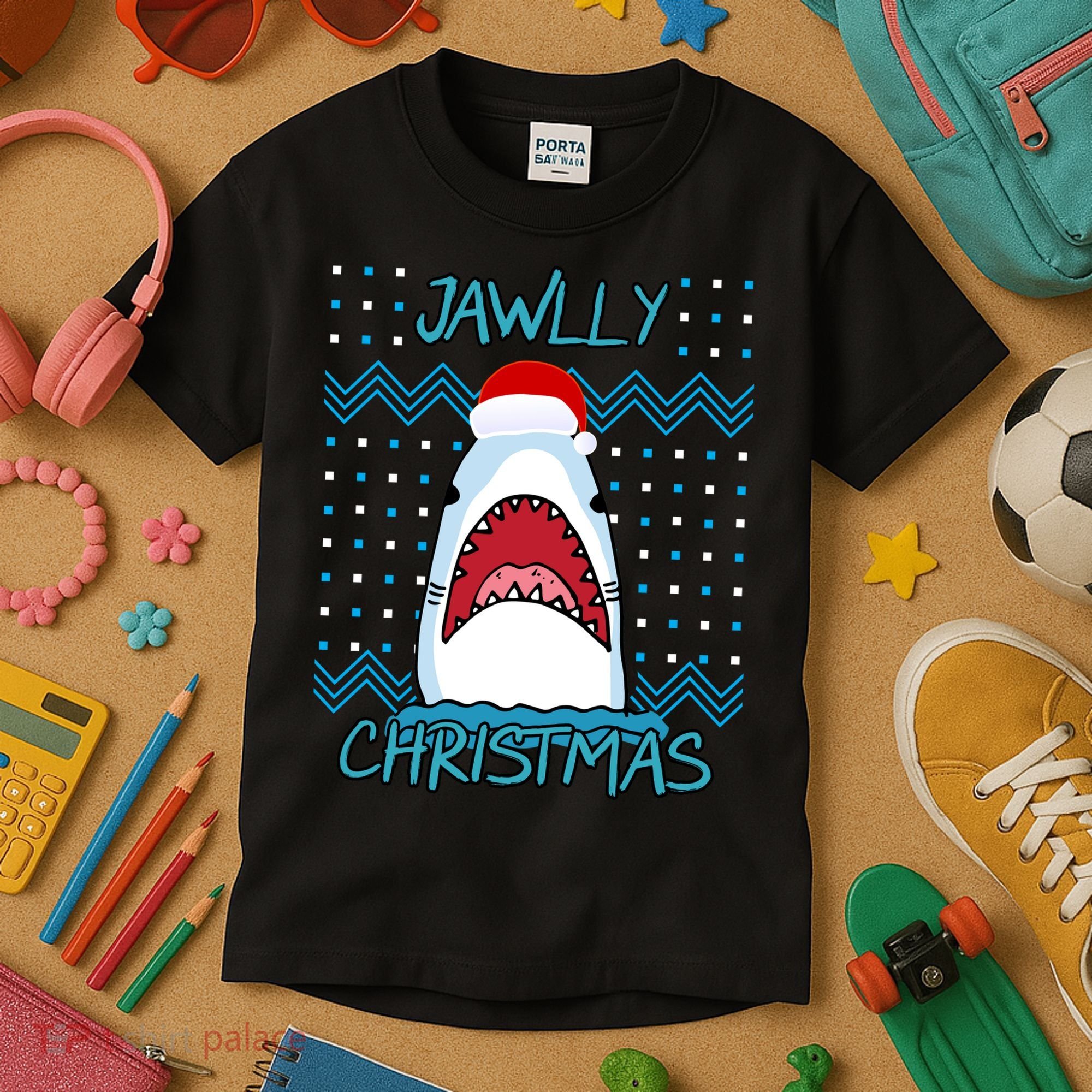Jawlly Christmas Ugly Kids T-Shirt