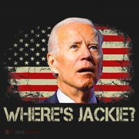 Jackie Are You Here Where's Jackie Funny Anti Joe Biden Toddler T-Shirt thumb 4