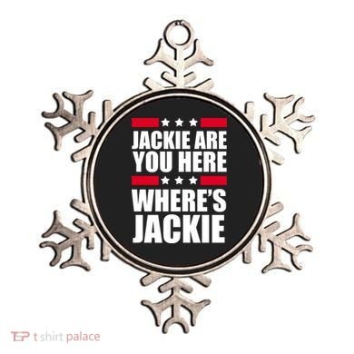 Jackie Are You Here Where's Jackie Ornament