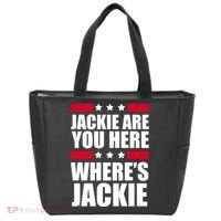 Jackie Are You Here Where's Jackie Tote Bag thumb 0