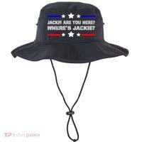 Jackie Are You Here Where's Jackie Funny Meme Bucket Hat thumb 0